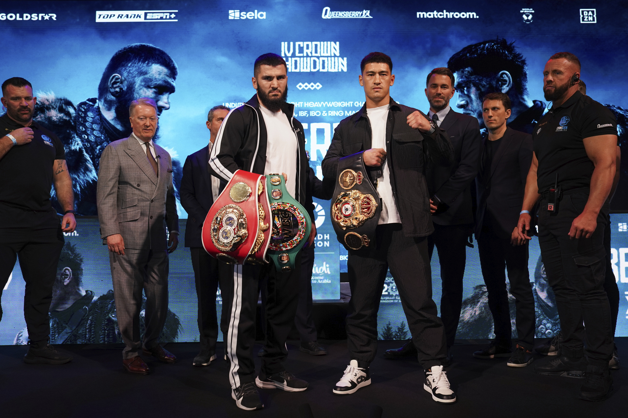 Artur Beterbiev And Dmitry Bivol Face Off Ahead Of Undisputed Light