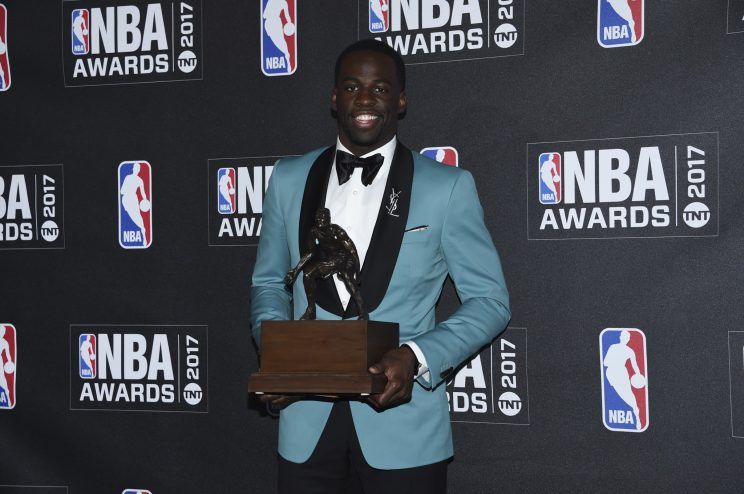 2017 NBA Awards Show: Draymond Green wins Defensive Player of the Year ...