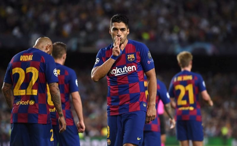 Suarez at the double as Barcelona come from behind to beat Inter Milan ...