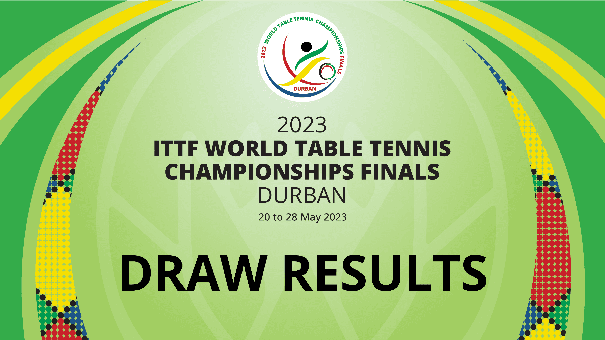 ITTF World Championships finals 2023 draw results revealed Sports 24